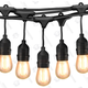 Mpow LED Outdoor String Lights, 49Ft Commercial Grade Lights | $40 | Amazon | Use code ZQ2D3ED7